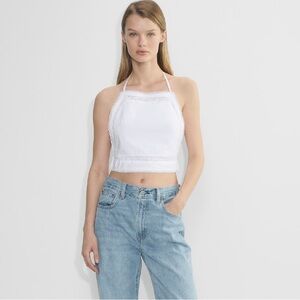 Aritzia Wilfred Winslow Poplin Halter Top